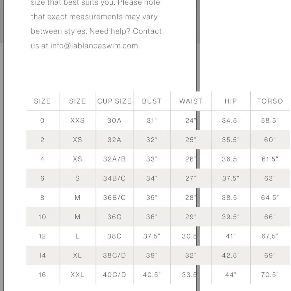 La Blanca elegant high neck keyhole crisscross back one-piece swimsuit size 12 - Picture 8 of 8